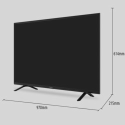 ED TV Panasonic 43 Inch DIGITAL TH-43H400G DVBT2 USB MOVIE 43H400