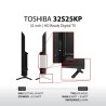 Toshiba 32S25KP LED TV 32 Inch