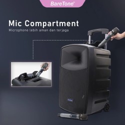 ARETONE SOUND SYSTEM SPEAKER PORTABLE WIRELESS 15INCH