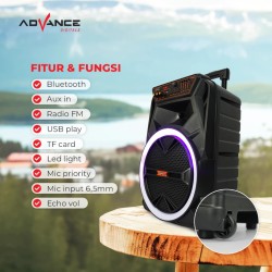 Advance Speaker Bluetooth Karaoke