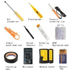 Jakemy Network Repairing JM-P15 17 in 1 Tool Set