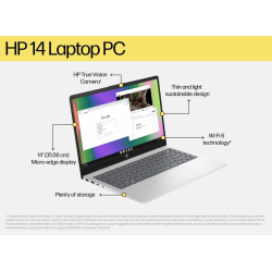 HP 14 inch Laptop 14-ep0555TU, Silver